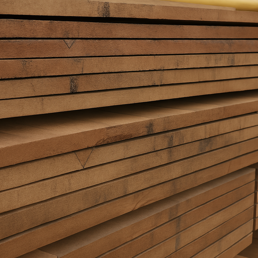 Apitong 6/4x8 Full Sawn Rough Truck Deck Boards